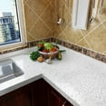 thumbnail image 3 of Terrazzo Countertops Waterproof Kitchen Countertop Marble Wallpaper Vinyl Self Adhesive White Granite Countertop Contact Paper, 3 of 8