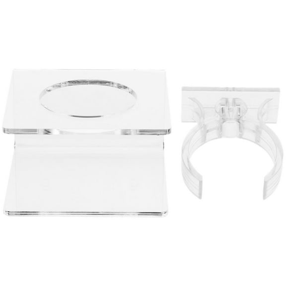 HONMEET Sword Wall Mount Acrylic White 1 Set