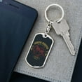 thumbnail image 5 of Shadow Ninja Warrior Keychain Dog Tag Stainless Steel or 18k Gold, 5 of 16