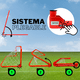 thumbnail image 2 of Portería de Futbol Plegable, Portería de Futbol Enersport Entrenamiento 96x60 cm Enersport 1180, 2 of 2
