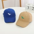 thumbnail image 3 of WOYY Toddler Kids Dinosaur Baseball Cap Adjustable Sun Hat With UPF 50+ Snapback Hat, 3 of 3