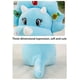 thumbnail image 4 of Muñeco de peluche HUOGUO Triceratops de 40 cm para niños, 4 of 4
