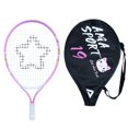 thumbnail image 1 of Raqueta de Tenis AMA SPORT Rosa 19 Pulgadas para Niñas Principiantes con Bolsa de Correa para el Hom, 1 of 6