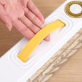 thumbnail image 4 of Dumpling Box Refrigerator Organizer Stackable Storage with Lids and Handle, Portable Multi Layer Quick Frozen (6 Layer-Yellow), 4 of 5