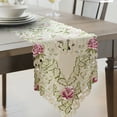 thumbnail image 2 of Table Runner Set of 6 for Dining Table, Beige Table Linen, 14x108 inches - The Docia Collection - Home Decor, 2 of 8