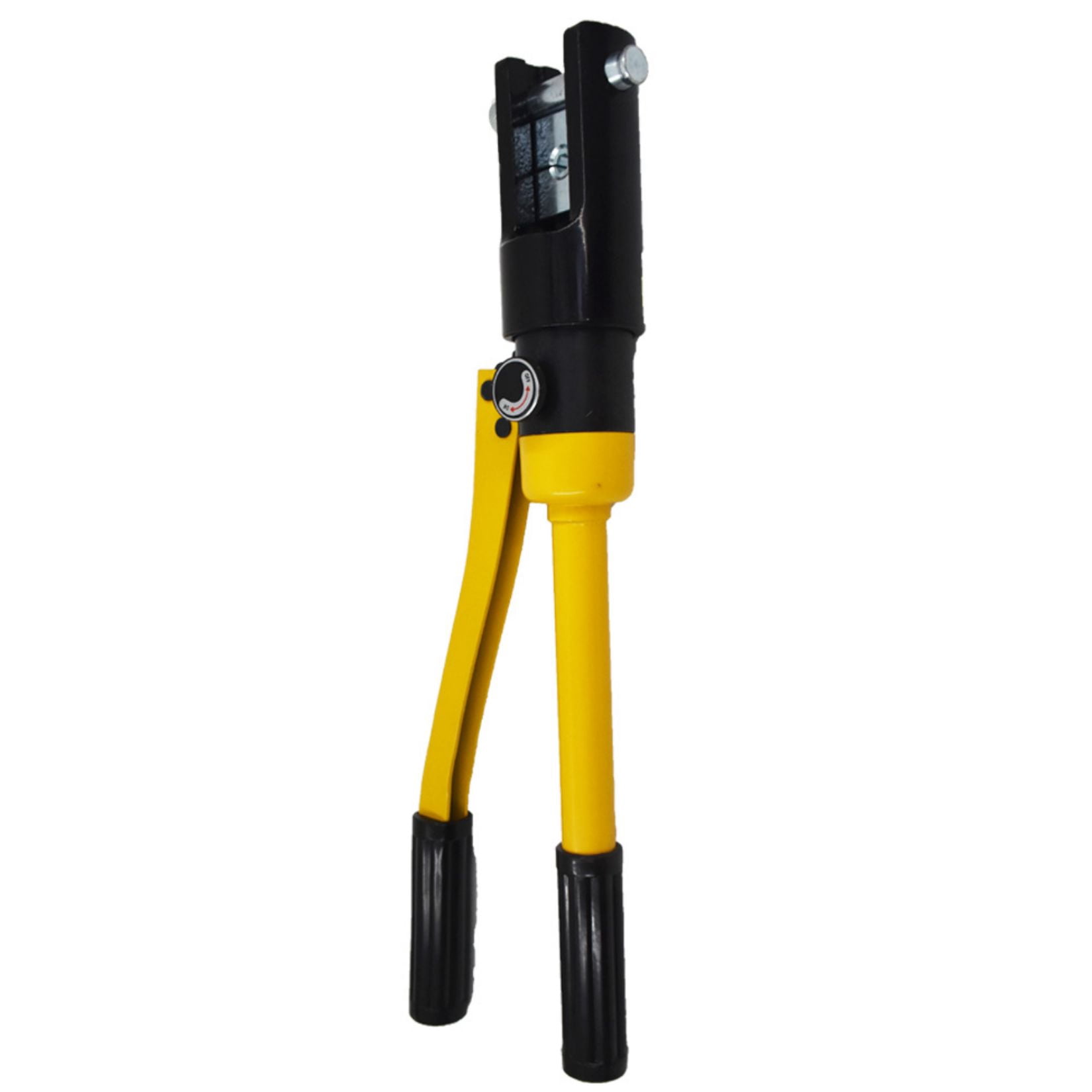 16 Ton Hydraulic Wire Battery Cable Crimping Tool with 11 Dies Lug Terminal Crimper for Crimping Wires Butt Connectors