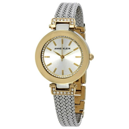 Anne Klein Tie - Anne Klein Silver Dial Ladies Watch 1907SVTT