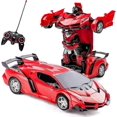 thumbnail image 1 of Rc Cars For Boys Age 4-7,remote Control Transformation Car Robot Toys For Child Electric Deformation Car Vehicle Toys For Kid 8-15 Ages Transfor, 1 of 5
