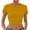 Yellow, variant on RKZDSR Womens Crop Top Summer Fashion Y2k Tops Ribbed Slim Fit Tank Top Casual Round Neck Tees Short Sleeve T Shirt Crewneck Y2K Ribbed Knit Slim Fit Crop Top Green M