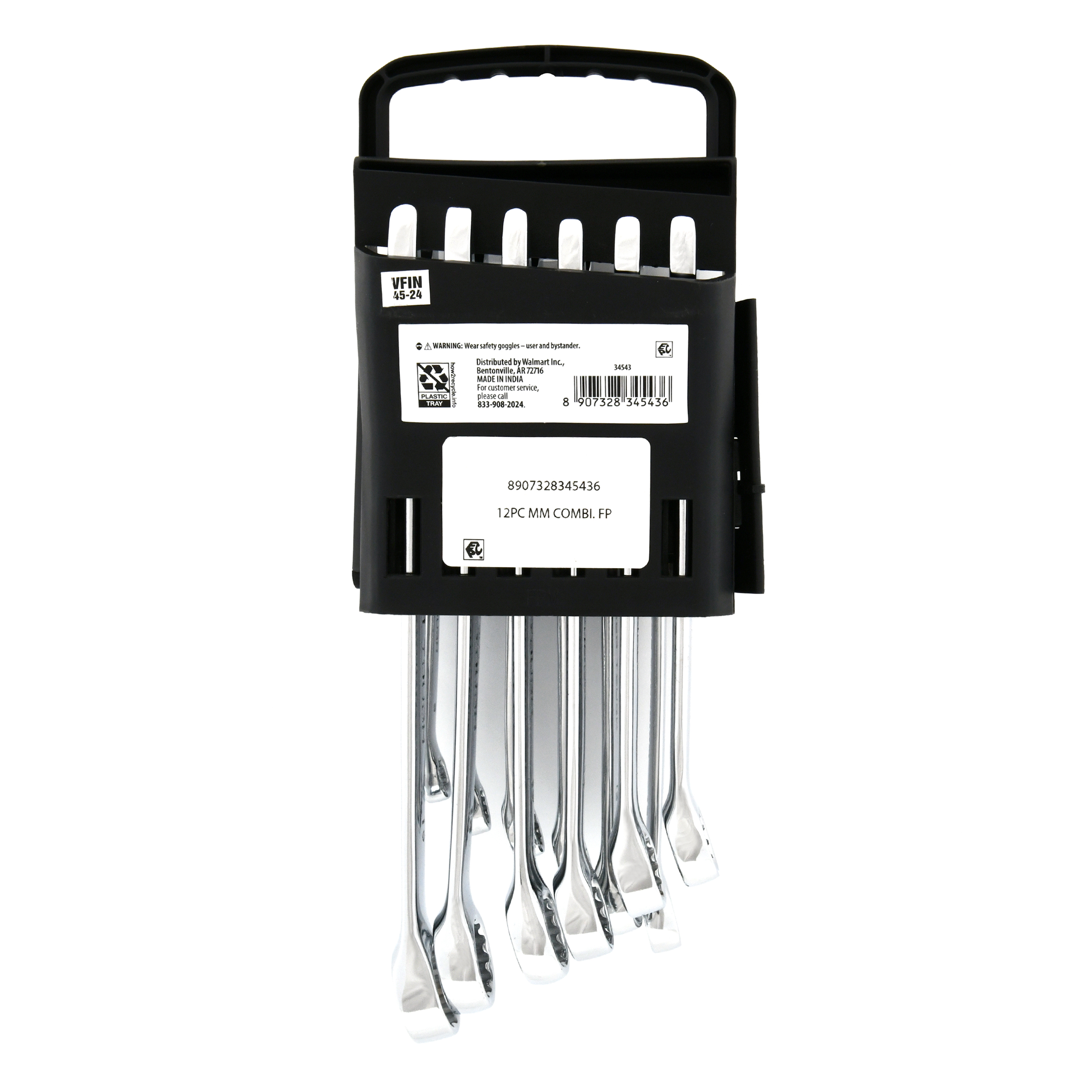Hyper Tough 12-Piece Metric Combination Wrench Set photo 2