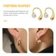 thumbnail image 3 of EeaseMX par de pendientes de perla para mujer, aretes de perla, joyería, aretes tipo botón, 3 of 7