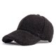 thumbnail image 1 of Sonducket Gorra de baloncesto ajustable Otoño Invierno grueso cálido viaje nieve esquí ciclismo patinaje térmico moda sombrero hombre mujer Sombreros Negro Sonducket AP013213-04, 1 of 6