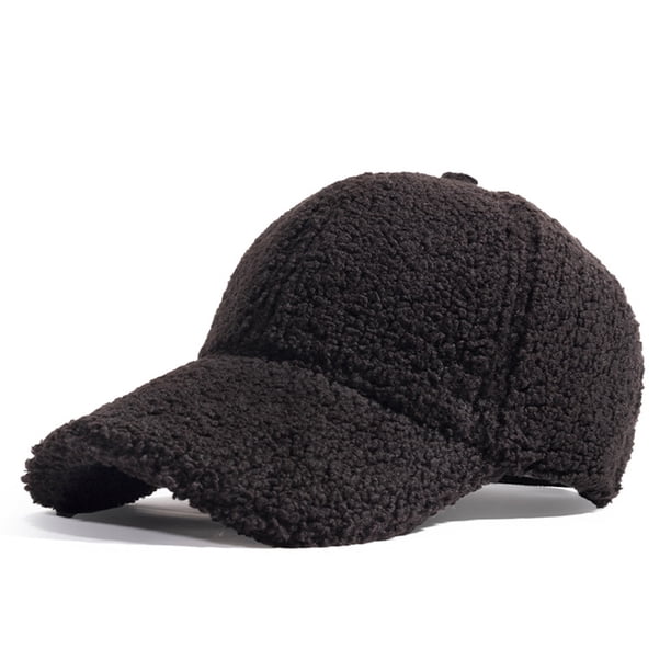 Minnieouse Gorra de baloncesto ajustable Otoño Invierno engrosada Unisex deportes al aire libre senderismo nieve esquí patinaje sombrero térmico de moda Sombreros Negro Minnieouse AP013213-04