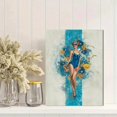thumbnail image 2 of Vintage Swimmer Canvas Print, Perfect for Living Room Bedroom Bathroom Home Office Kitchen, 2 of 8