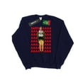 thumbnail image 1 of Elf Womens Buddy Santa Scream Sweatshirt, 1 of 7