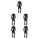 thumbnail image 2 of Traje de baño Greeniant de una pieza negro para mujer protección solar máxima XS Type2 NO2, 2 of 6
