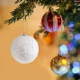 thumbnail image 5 of White Christmas Balls Ornaments Shatterproof Christmas Balls Ornaments for Christmas Tree Christmas Gifts for Holiday Wedding Party Decor Christmas Decoration Clearance, 5 of 6