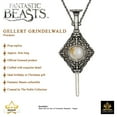 thumbnail image 4 of The Noble Collection Fantastic Beasts Gellert Grindelwald Pendant, 4 of 4