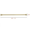 thumbnail image 1 of Utopia Alley F72GD 72 in. Adjustable Shower Curtain Tension Rod, Gold Finish, 1 of 1