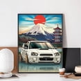 thumbnail image 4 of Póster de coches deportivos de fama mundial GTR R33R34 Jdm, papel Kraft para club, bar, póster vintage, arte de pared, pintura, dormitorio, estudio, pegatinas, 4 of 5