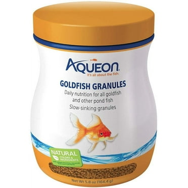 Aqueon Goldfish Granules [Aquarium, Foods Flake (Goldfish)] 5.8 oz
