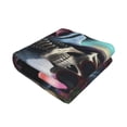thumbnail image 3 of Throw Blanket for Couch - Skeleton Cool Street Fashion Soft Comfy Lightweight Cozy Warm Throw Blanket, Fuzzy Plush Flannel Blanket & Throws for Sofa and Bed All Season, 3 of 8