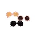 thumbnail image 5 of Kmbangi Lunettes de Soleil pour Enfants Couleur Unie en Forme de Fleur, 5 of 5