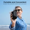 thumbnail image 4 of Altavoz Bluetooth inalámbrico, altavoz portátil IP67 impermeable y a prueba de polvo con luces, sonido estéreo fuerte de 15 W, batería de 2500 mAh, tiempo de reproducción durante todo el día, empareja, 4 of 5