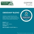 thumbnail image 4 of Caribou Coffee, Obsidian Blend Dark Roast K-Cup Coffee Pods, 24 Count, 4 of 15