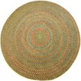 thumbnail image 1 of Rhody Rug KA53R048X048 Katie 4 ft. Multi Indoor-Outdoor Round Braided Rug, Camel, 1 of 1