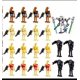 thumbnail image 3 of Rompecabezas para niños, variedad de soldados robot de batalla de Star Wars, conjunto de juguetes de muñecas de bloques de construcción ensamblados para niños, 3 of 5