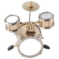 thumbnail image 2 of Miniature Musical Instrument Replica Drum Set Ornament Drummer Gift, 2 of 4