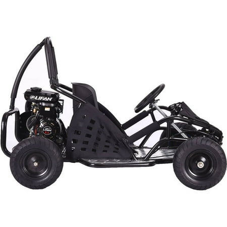 Off Road Go Kart Suspension - MotoTec Off Road Go Kart 79cc Black