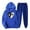 Blue 2, variant on 2PC Outfits Men Women Sportwear Tracksuits Long Sleeve Print Pullover Hoodies Sweatshirt And Sweatpants Fall Winter Casual Set with Pockets,Beige 1,M