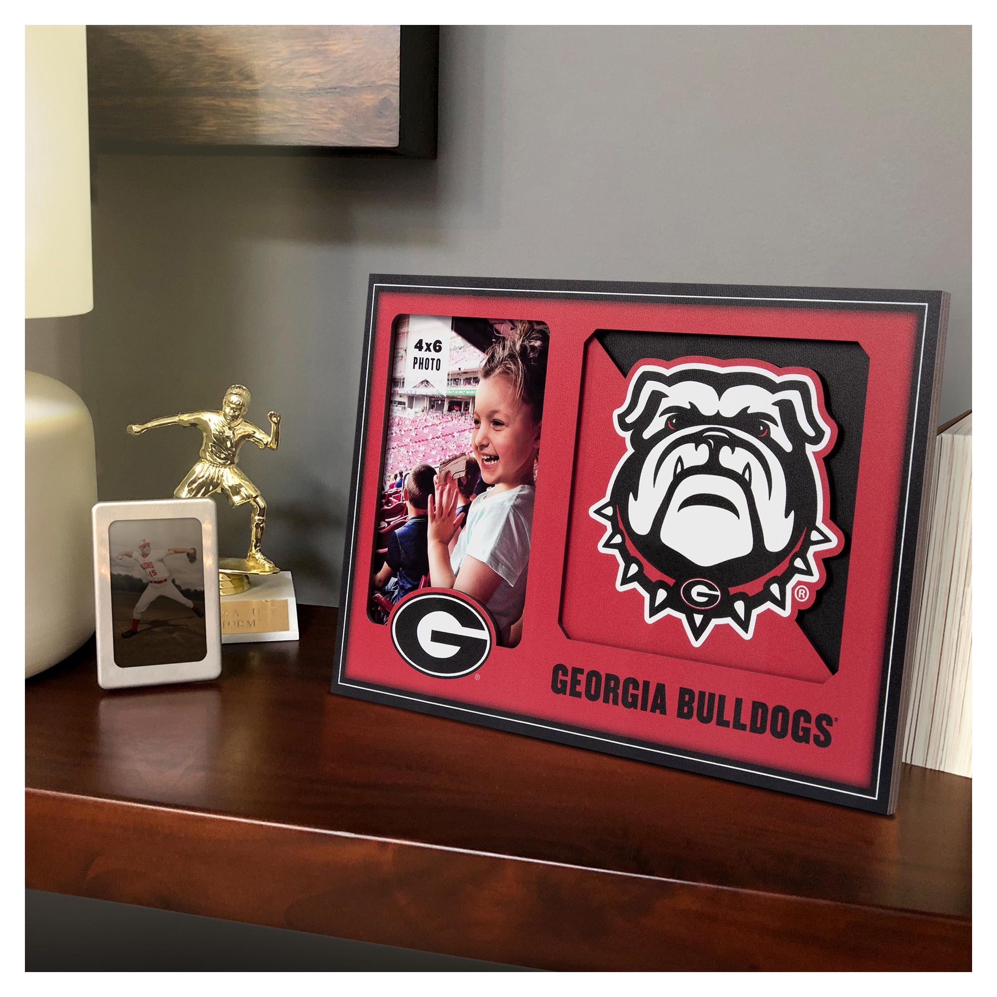 IDNA Georgia Bulldogs 3D Logo Series Picture Frame