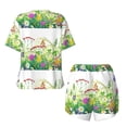 thumbnail image 6 of Rocae Plants and Insects for Two Piece Sleepwear Pajamas Sets for Women Soft Short-Sleeved Pjs with Lounge Shorts X-Large, 6 of 9