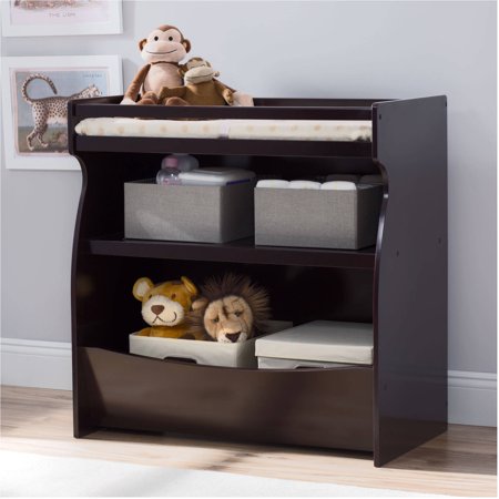 Storkcraft Aspen Changing Table With Drawer Gray Brickseek