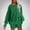 Green, variant on Womens Oversized Reverse Seam Sweatshirt Casual Long Sleeve Crewneck Lightweight Pullover Tops Loose Sweatshirts
