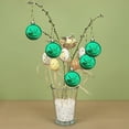 thumbnail image 1 of Chapeau de Paille Vert pour la Saint-Patrick, Pendentif Décoratif Rond Doré pour Fête, 1 of 7
