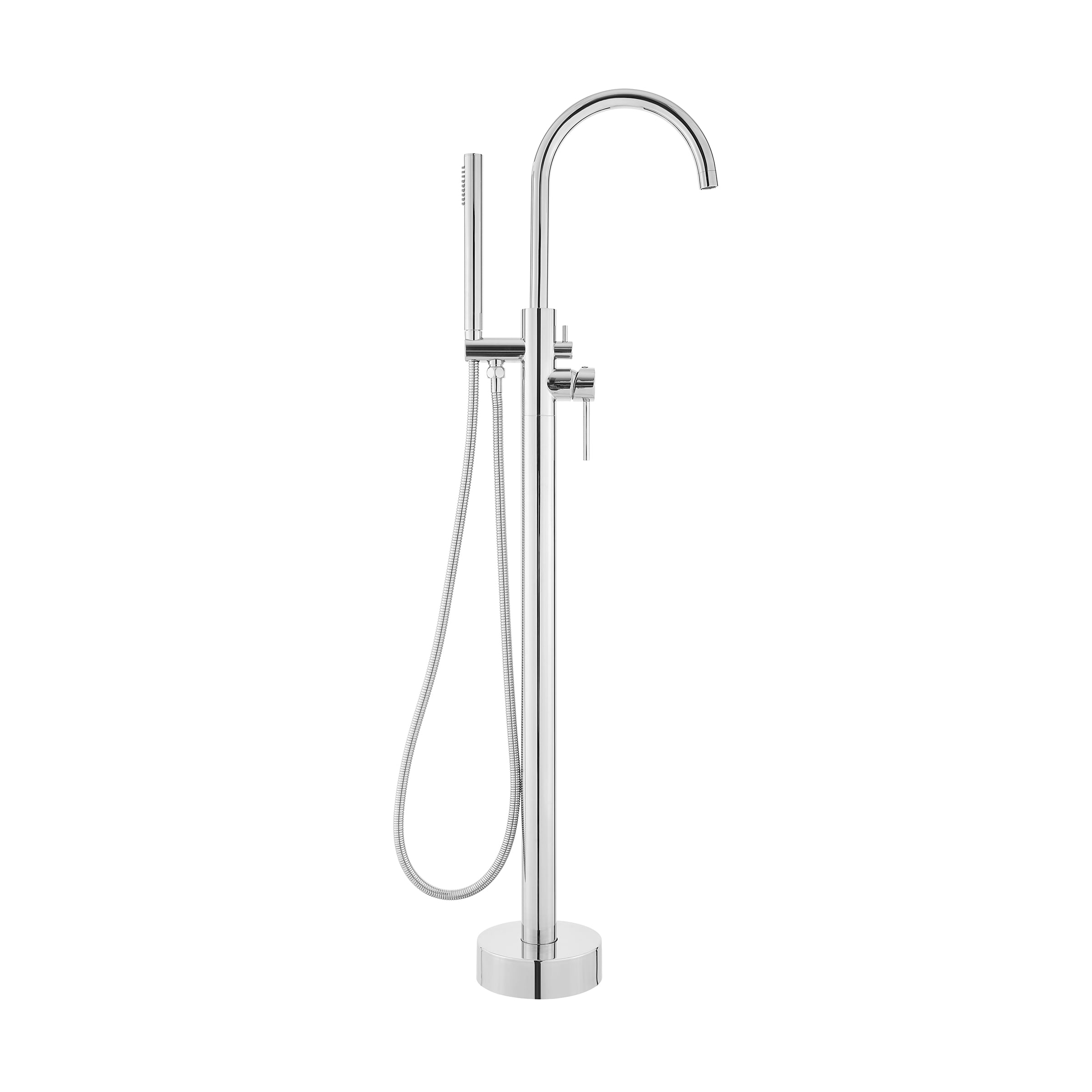 Dieppe Freestanding Bathtub Faucet in Chrome