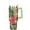 color-909, variant on 40oz Double Wall Travel Mug with Handle, Hawaii Plants Theme Lid Cup Gift