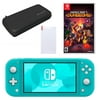 Nintendo Switch Lite in Turquoise with Minecraft Dungeons and Accessories