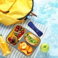 thumbnail image 5 of Xiao Hua 7-piece portable travel cutlery set with box, stainless steel reusable portable cutlery set, Blue, 5 of 5