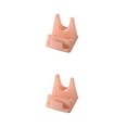 thumbnail image 4 of Destyer Support de Couvercle de Pot Autocollante Sans Perçage Support de Couvercle de Pot Antidérapant Supports de Rangement Ménager Rose 2ensemble, 4 of 6