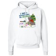 thumbnail image 2 of Inktastic I Want a Hippopotamus for Christmas Adult Hoodie Sweatshirt, 2 of 4