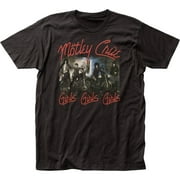 Mötley Crüe 1981 Heavy Metal Rock Band Girls Girls Girls Fitted Jersey T-Shirt