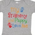 thumbnail image 4 of Inktastic Grammy and Pappy Love Me Boys or Girls Baby Bodysuit, 4 of 5