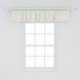 thumbnail image 2 of Ambesonne Neutral Color Window Valance, Pastel Planet Rounds, 54" X 12", Blue Grey and Beige, 2 of 3