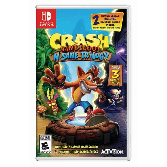 Crash Bandicoot N-Sane Trilogy pour Switch de Nintendo