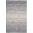 thumbnail image 2 of Safavieh Montauk Collection MTK601C Handmade Cotton Area Rug, 6' x 9', Navy / Ivory, 2 of 4